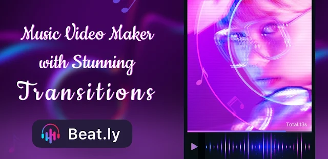 Beat.ly: AI music video maker pro mod apk
