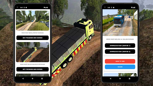 Mod Map Jalan Ekstrim Bussid Screen 2
