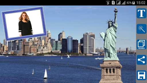 Android application NYC Photo Frames screenshort