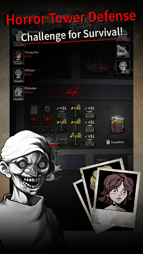 Gray Ward: Horror Defense Game Screen 2