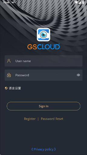 Android application GSCLOUD screenshort