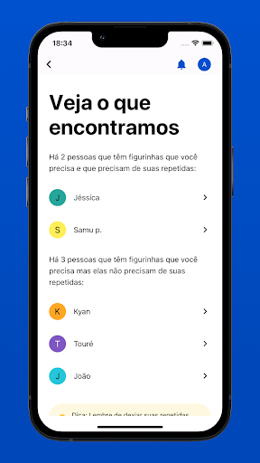 Figurinhas Web App Screen 3