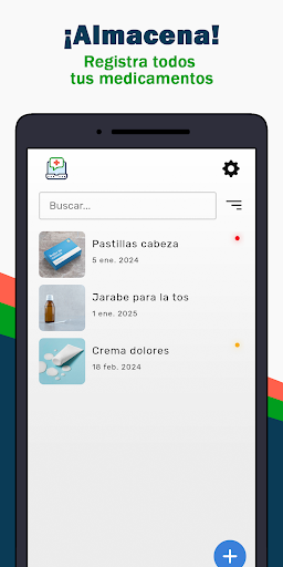 Android application Medicine Cabinet XL screenshort