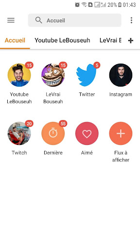 Android application LeBouseuh screenshort