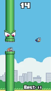Flappy Pipe: The Hunter Pipe