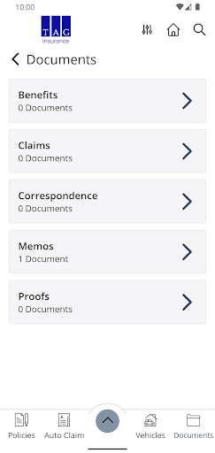 TAG Insurance Online Screen 3