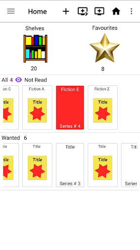 Android application Game Library screenshort