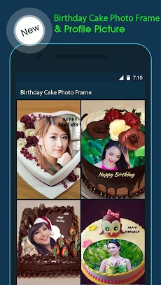 Birthday Cake Photo Frameのおすすめ画像2