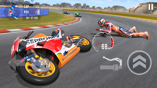 Screenshot Moto Rider Bike Racing Game APK