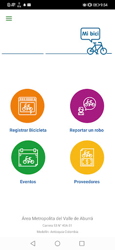 MiBici Screen 2