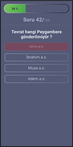 Android application Dini Bilmece screenshort