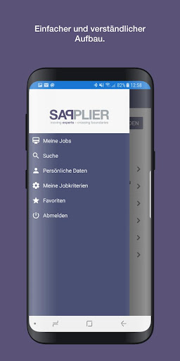 SAPPLIER – SAP Jobs und Projek Screen 3