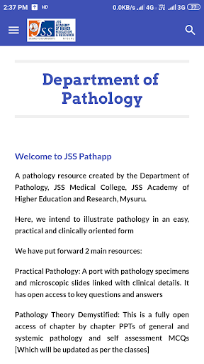Android application Jss MC Path screenshort