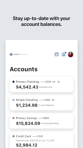 Direct Federal Credit Union Screen 3