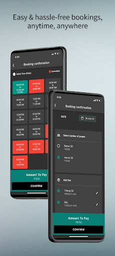 Darbu Bookings Screen 3