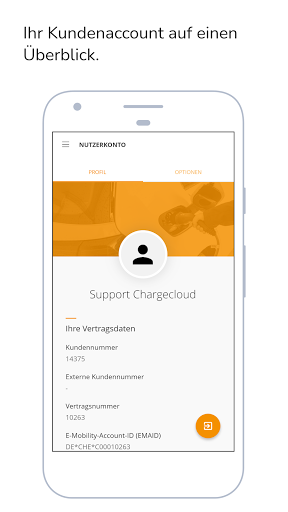 Android application ChargeHere screenshort