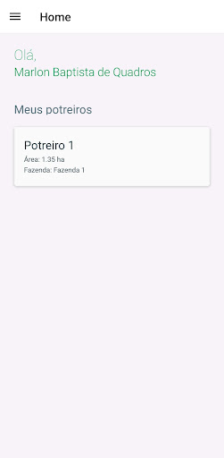 Android application Grazing screenshort