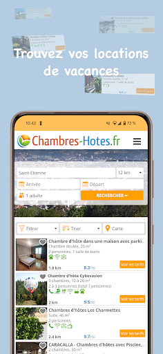Chambres-Hotes.fr Screenshot
