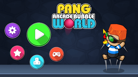 Pang Arcade Bubble World 4
