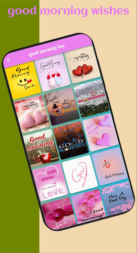 Android application Good morning wishes screenshort
