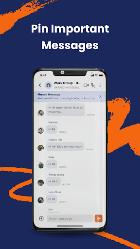 Android application Troopers Chat screenshort