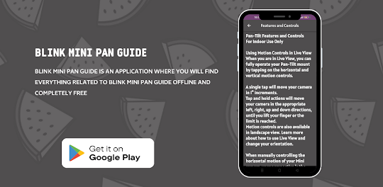 Blink Mini Pan Camera Guide