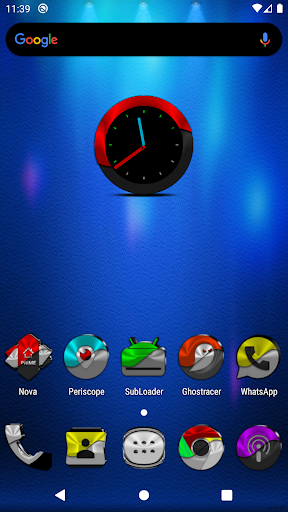 Android application Half Light Icon Pack screenshort