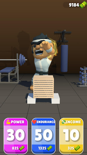 Android application Crazy Karate screenshort