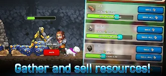 Game screenshot Miners Settlement: Idle RPG apk download
