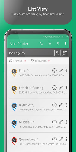 Map Pointer Screen 2