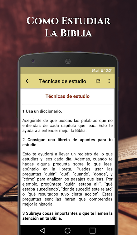Como estudiar la Biblia - 2.1 - (Android)