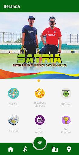 Android application SATRIA screenshort