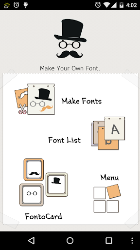 Mr.Mygle(Make Your Font) Screen 2