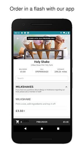 Android application Holy Shake screenshort