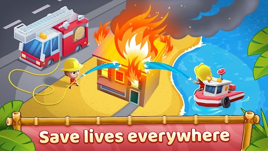 Idle FireFighter Tycoon MOD APK v1.31 (MOD, Unlimited Money) free on android 3