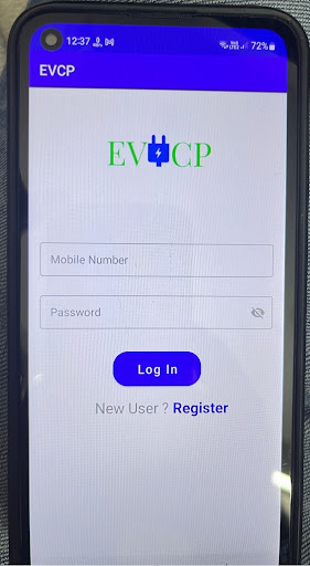Android application EVCP screenshort