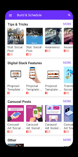 Android application Digital Stack screenshort