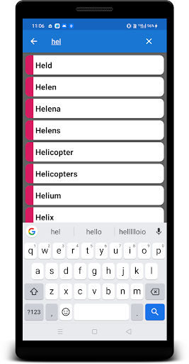 English To Krio Dictionary Screen 2