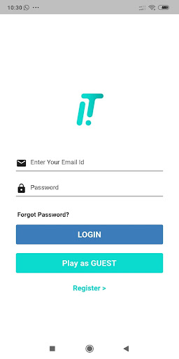 Android application Island Trivia screenshort
