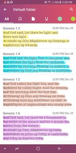 English Tagalog Bible Offline Screenshot
