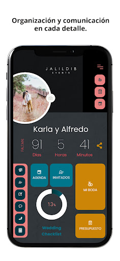 Jalil Dib Wedding Planner Screen 2