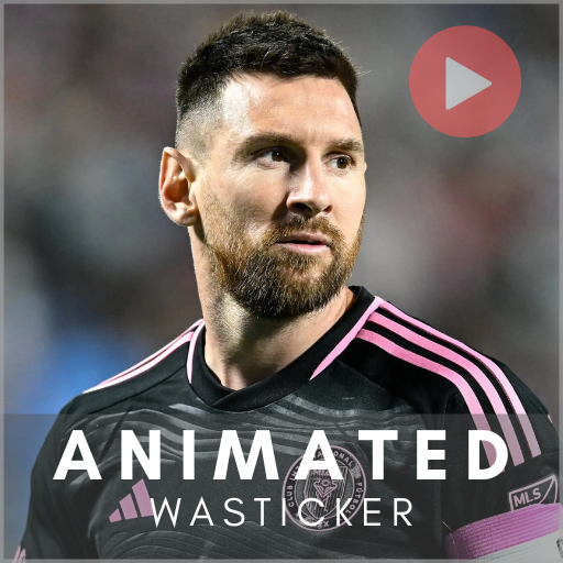 Lionel Messi Animated Stickers