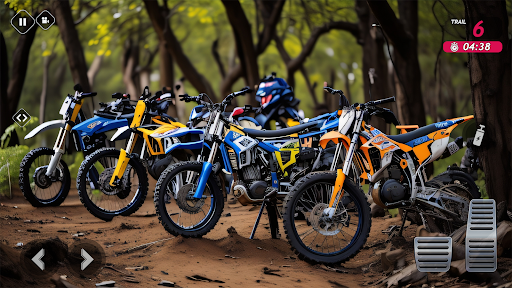 Android application Motorcycle Dirt Bike Games 3d screenshort