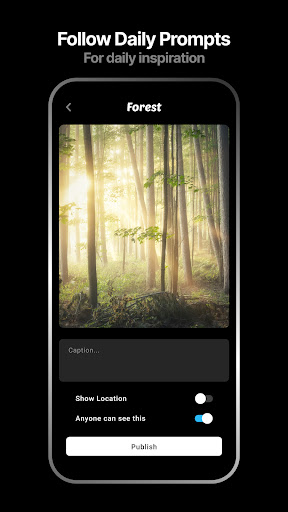 Promptly - Daily Photo Journal Screen 2