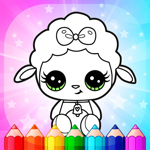 Flower Magic Coloring Book logo