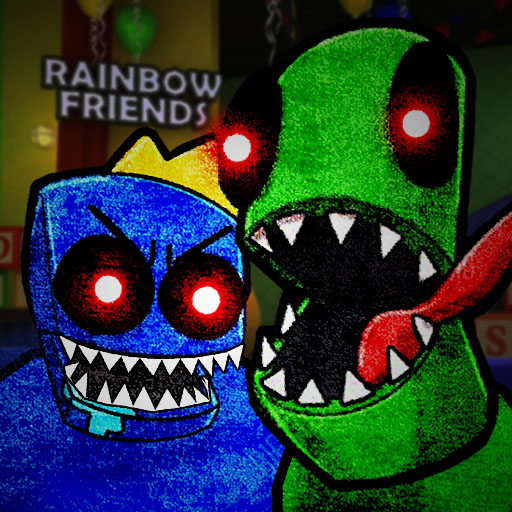 Bleu Rainbow Monster Friends