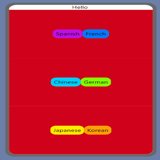 Android application Talk Trainer screenshort