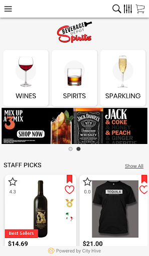 Beverage Depot Spirits Screen 3