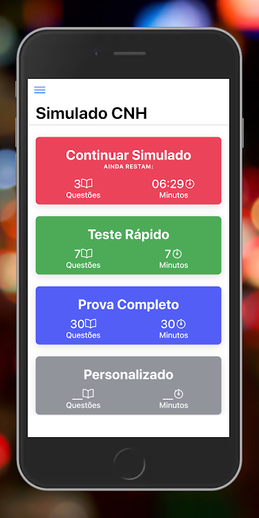 Simulado CNH 2024 - 3.00.03 - (Android)