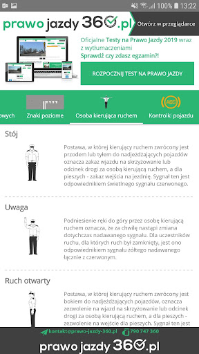 Znaki drogowe 360 Screen 2